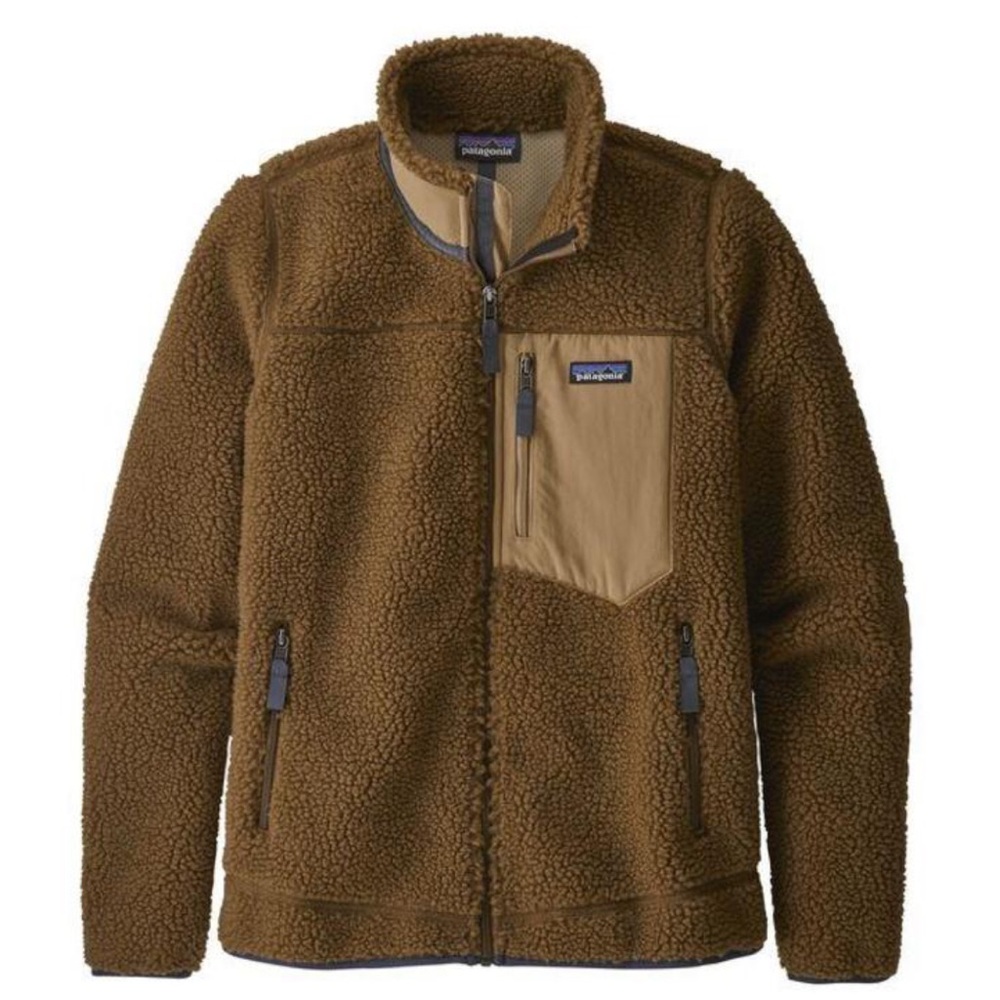 Patagonia Classic Retro-X  Fleece Jacket in Owl Brown